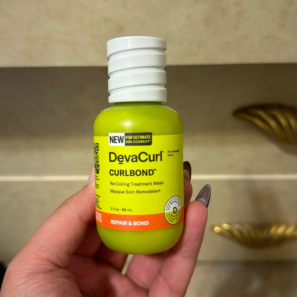 Devacurl curl bond hair mask